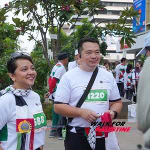 Race photo from WALK FOR PALESTINE