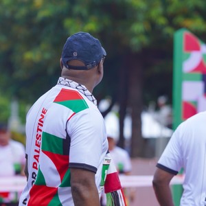 Race photo from WALK FOR PALESTINE