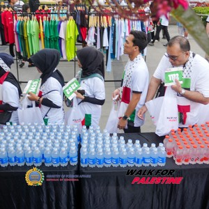 Race photo from WALK FOR PALESTINE