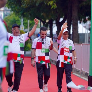 Race photo from WALK FOR PALESTINE