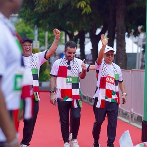 Race photo from WALK FOR PALESTINE