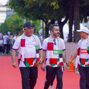 Race photo from WALK FOR PALESTINE