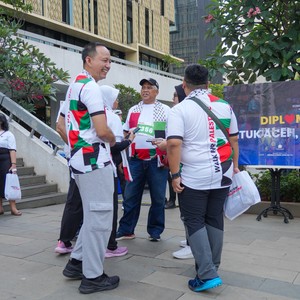 Race photo from WALK FOR PALESTINE