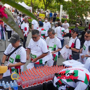 Race photo from WALK FOR PALESTINE