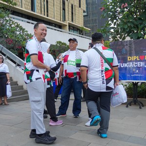 Race photo from WALK FOR PALESTINE