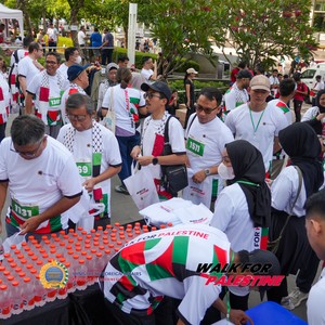 Race photo from WALK FOR PALESTINE