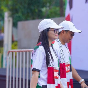 Race photo from WALK FOR PALESTINE
