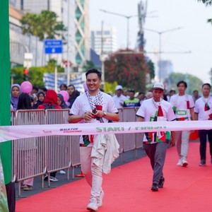 Race photo from WALK FOR PALESTINE