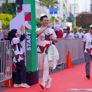 Race photo from WALK FOR PALESTINE