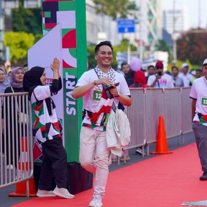 Race photo from WALK FOR PALESTINE