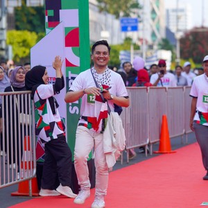 Race photo from WALK FOR PALESTINE