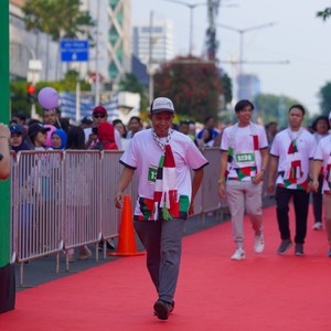Race photo from WALK FOR PALESTINE