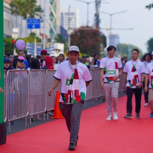 Race photo from WALK FOR PALESTINE