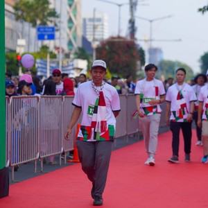 Race photo from WALK FOR PALESTINE