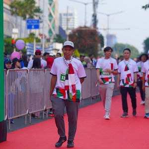 Race photo from WALK FOR PALESTINE
