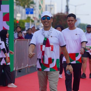 Race photo from WALK FOR PALESTINE