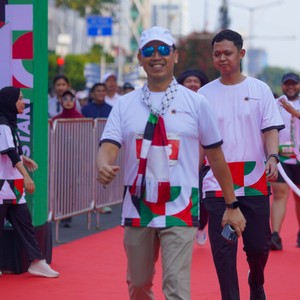 Race photo from WALK FOR PALESTINE