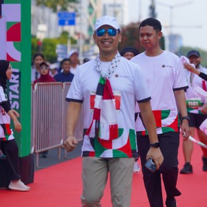 Race photo from WALK FOR PALESTINE