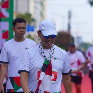 Race photo from WALK FOR PALESTINE