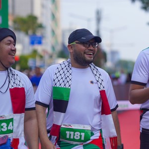Race photo from WALK FOR PALESTINE