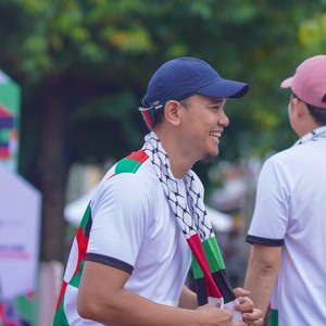 Race photo from WALK FOR PALESTINE