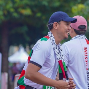 Race photo from WALK FOR PALESTINE