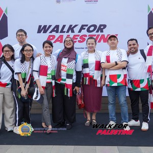 Race photo from WALK FOR PALESTINE