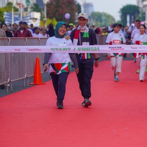 Race photo from WALK FOR PALESTINE