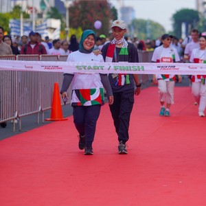Race photo from WALK FOR PALESTINE