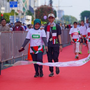 Race photo from WALK FOR PALESTINE
