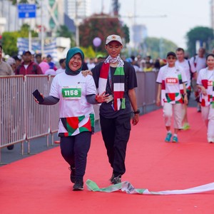 Race photo from WALK FOR PALESTINE