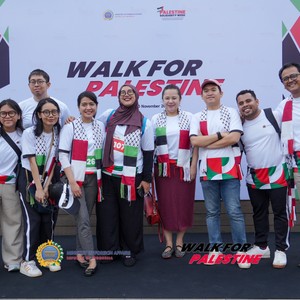 Race photo from WALK FOR PALESTINE