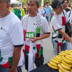 Race photo from WALK FOR PALESTINE