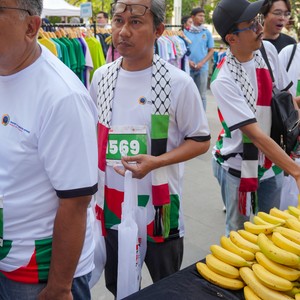 Race photo from WALK FOR PALESTINE