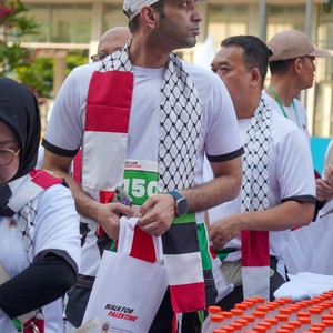 Race photo from WALK FOR PALESTINE