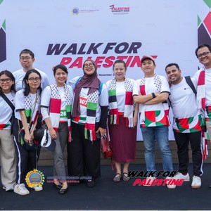 Race photo from WALK FOR PALESTINE