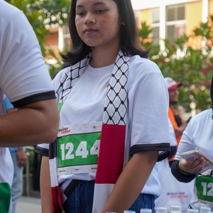 Race photo from WALK FOR PALESTINE