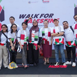 Race photo from WALK FOR PALESTINE