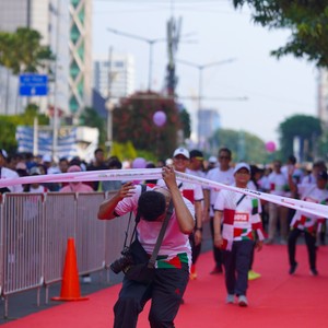 Race photo from WALK FOR PALESTINE