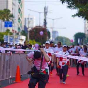 Race photo from WALK FOR PALESTINE