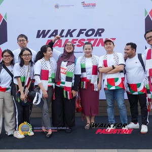 Race photo from WALK FOR PALESTINE