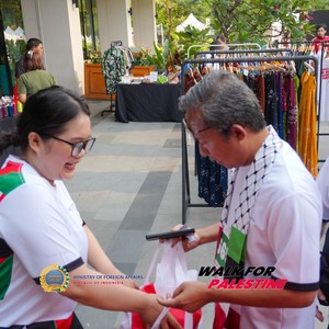 Race photo from WALK FOR PALESTINE