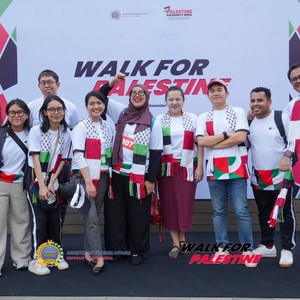Race photo from WALK FOR PALESTINE
