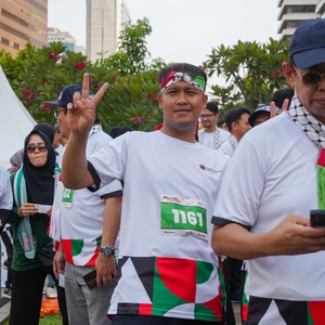 Race photo from WALK FOR PALESTINE