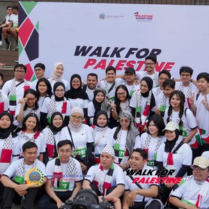 Race photo from WALK FOR PALESTINE