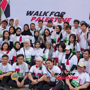 Race photo from WALK FOR PALESTINE