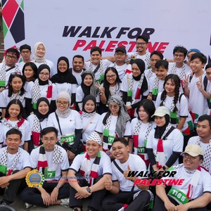 Race photo from WALK FOR PALESTINE