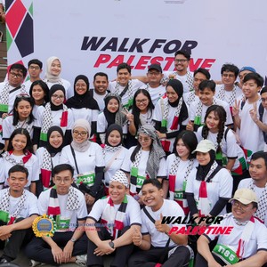 Race photo from WALK FOR PALESTINE