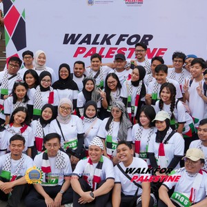 Race photo from WALK FOR PALESTINE