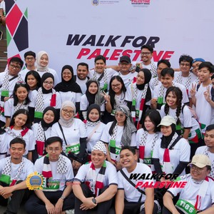 Race photo from WALK FOR PALESTINE